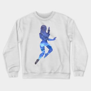 Lachesis White Background Crewneck Sweatshirt